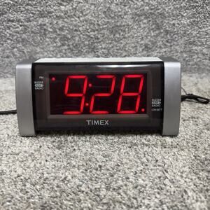 Timex T235 AM/FM Dual Alarm Clock Radio with Battery Back Up